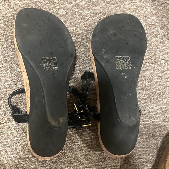 Ralph Lauren wedge sandals - Picture 3 of 3